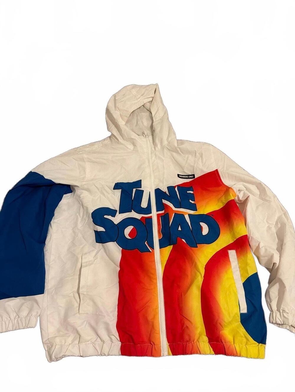 Members Only Tune Squad Windbreaker Jacket Large